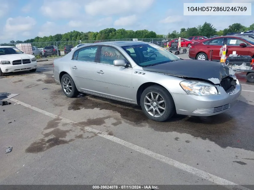 1G4HD57286U246769 2006 Buick Lucerne Cxl