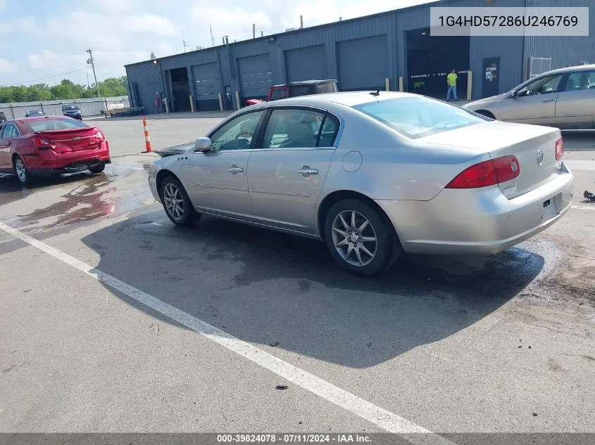 2006 Buick Lucerne Cxl VIN: 1G4HD57286U246769 Lot: 39824078