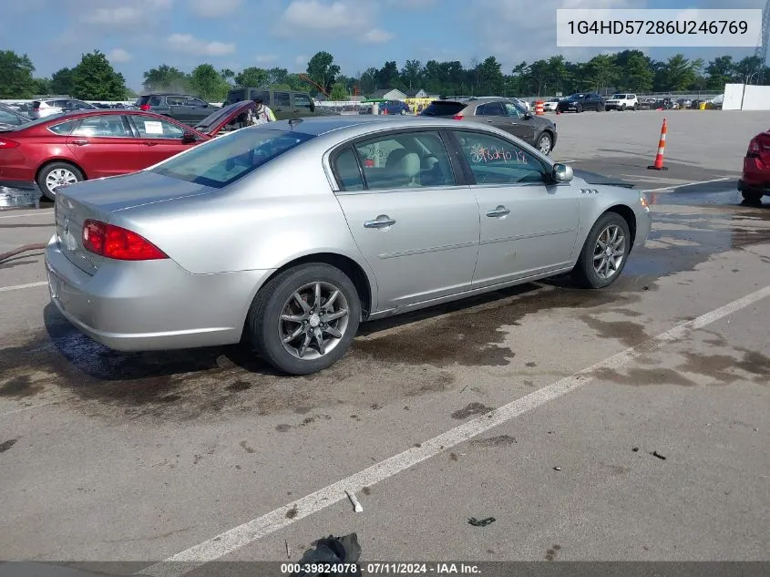 1G4HD57286U246769 2006 Buick Lucerne Cxl