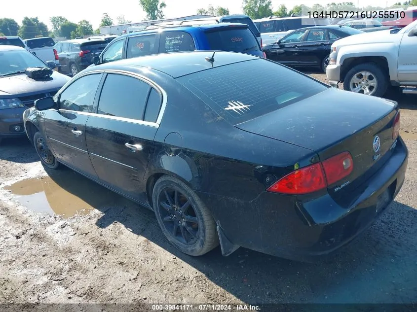 1G4HD57216U255510 2006 Buick Lucerne Cxl