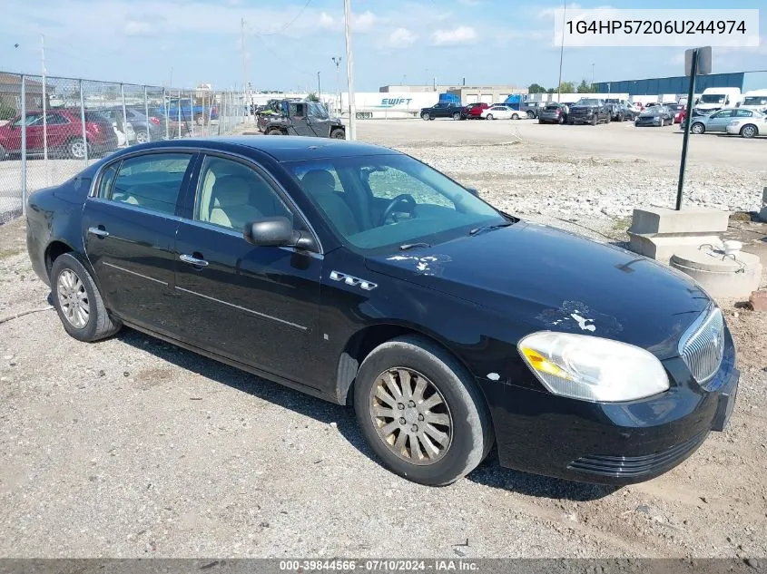 2006 Buick Lucerne Cx VIN: 1G4HP57206U244974 Lot: 39844566