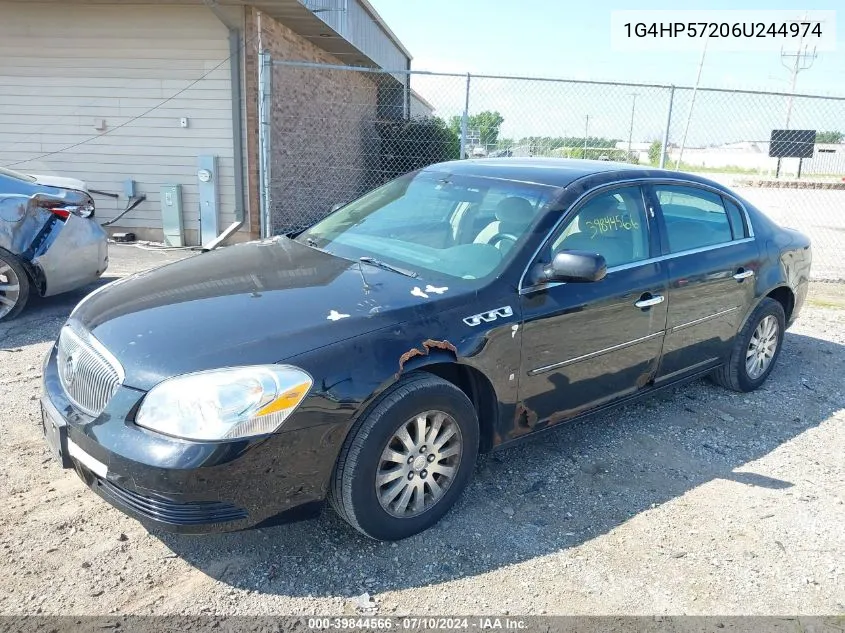 2006 Buick Lucerne Cx VIN: 1G4HP57206U244974 Lot: 39844566