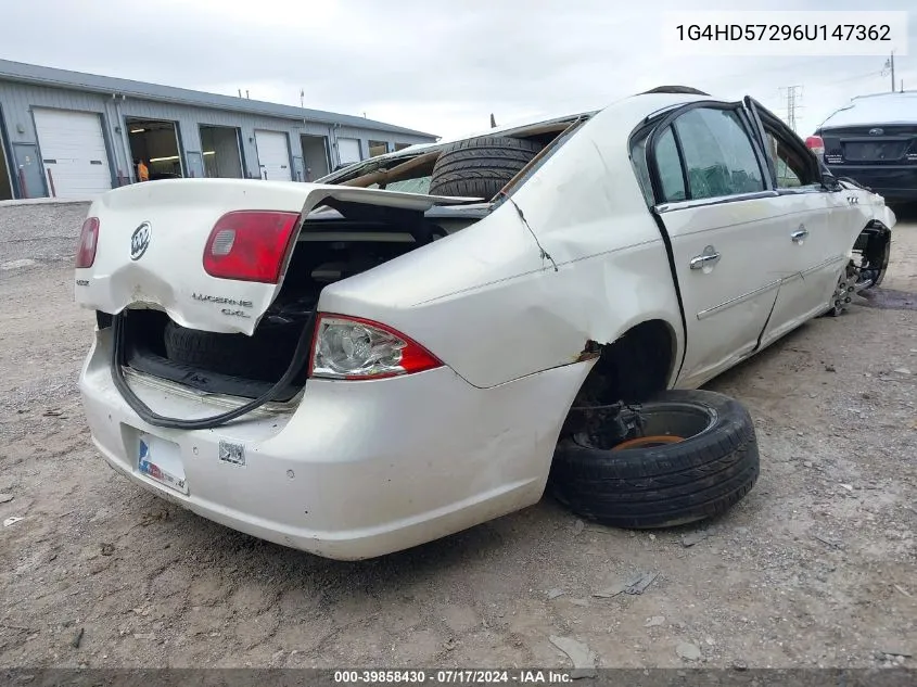 2006 Buick Lucerne Cxl VIN: 1G4HD57296U147362 Lot: 39858430