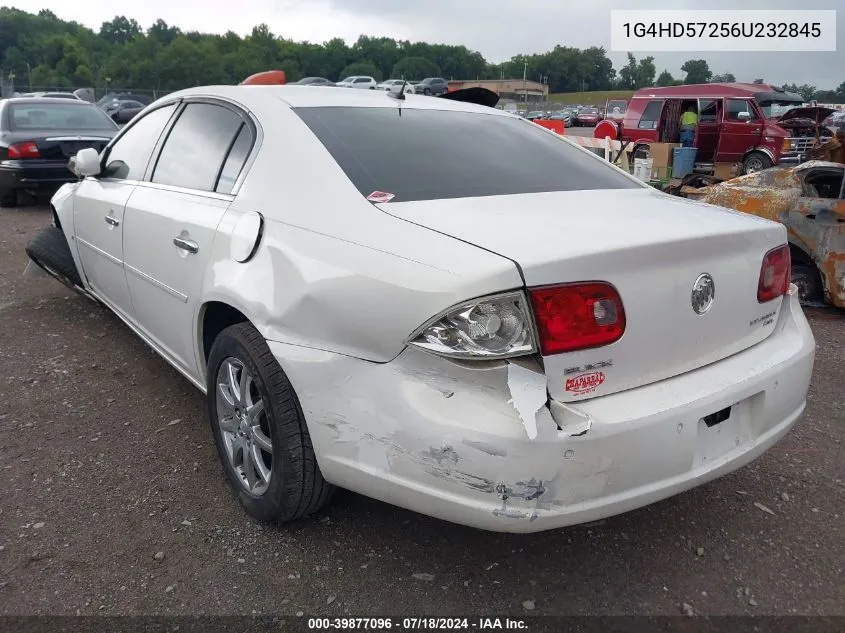 2006 Buick Lucerne Cxl VIN: 1G4HD57256U232845 Lot: 39877096