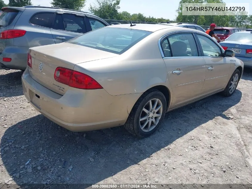 1G4HR57Y46U142799 2006 Buick Lucerne Cxl