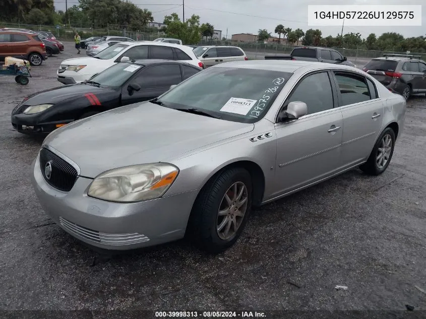 1G4HD57226U129575 2006 Buick Lucerne Cxl