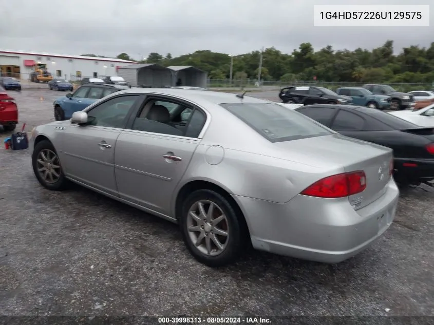 1G4HD57226U129575 2006 Buick Lucerne Cxl