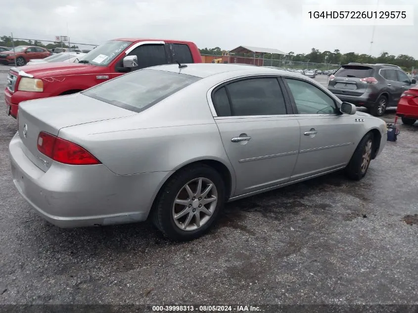 1G4HD57226U129575 2006 Buick Lucerne Cxl