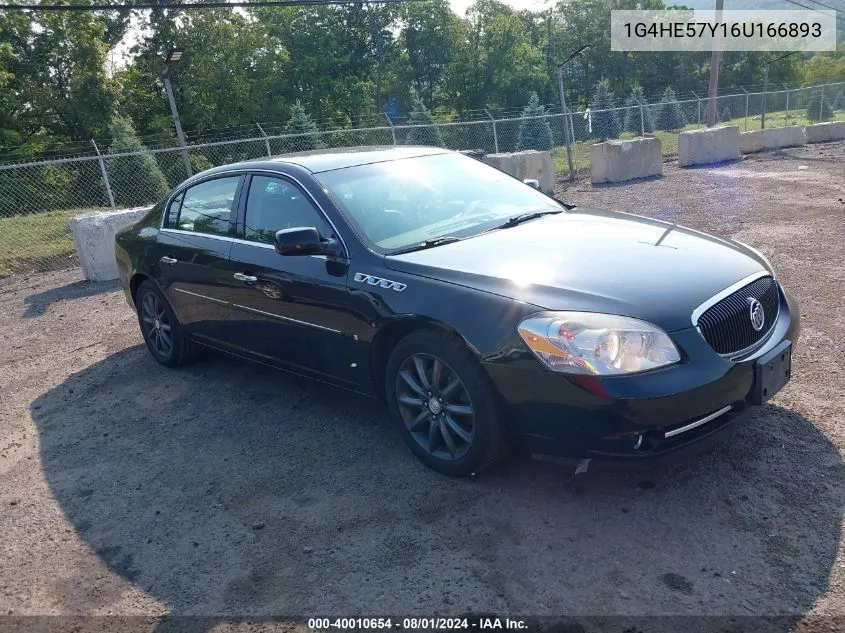 1G4HE57Y16U166893 2006 Buick Lucerne Cxs