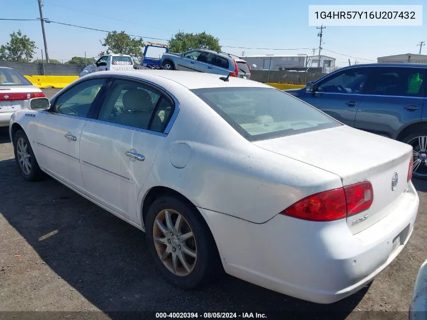 1G4HR57Y16U207432 2006 Buick Lucerne Cxl