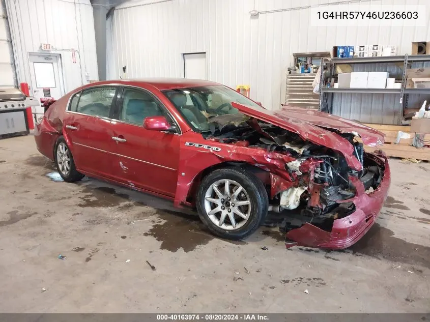 2006 Buick Lucerne Cxl VIN: 1G4HR57Y46U236603 Lot: 40163974