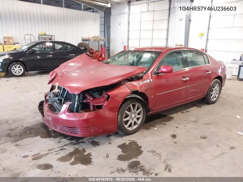 2006 Buick Lucerne Cxl VIN: 1G4HR57Y46U236603 Lot: 40163974