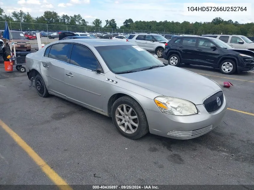 1G4HD57266U252764 2006 Buick Lucerne Cxl