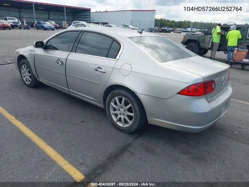 1G4HD57266U252764 2006 Buick Lucerne Cxl