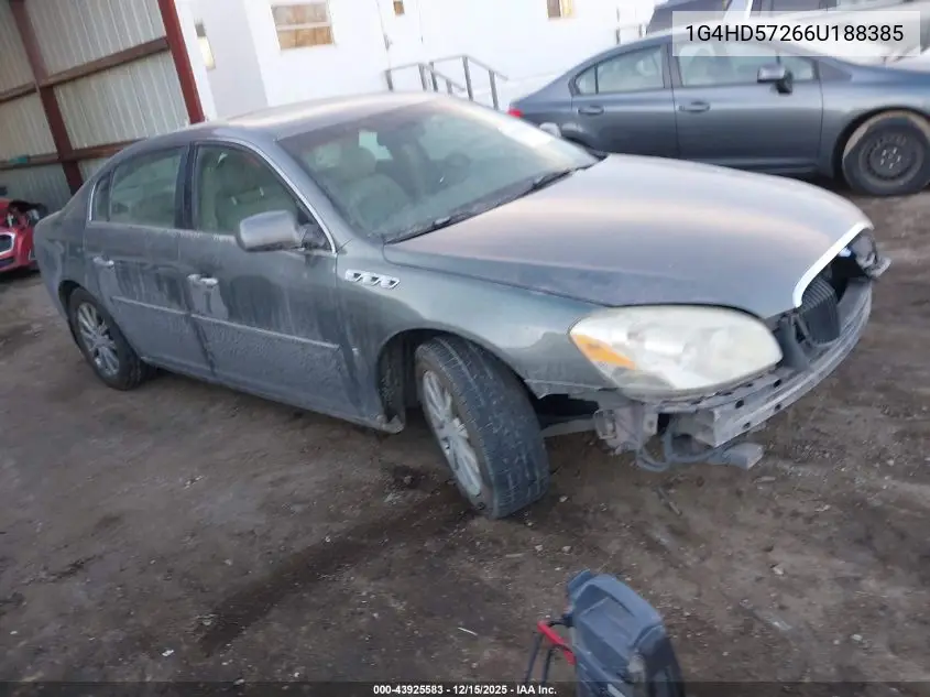 1G4HD57266U188385 2006 Buick Lucerne Cxl