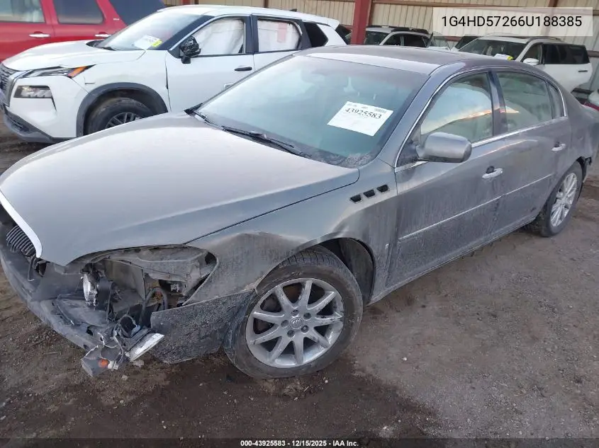 1G4HD57266U188385 2006 Buick Lucerne Cxl