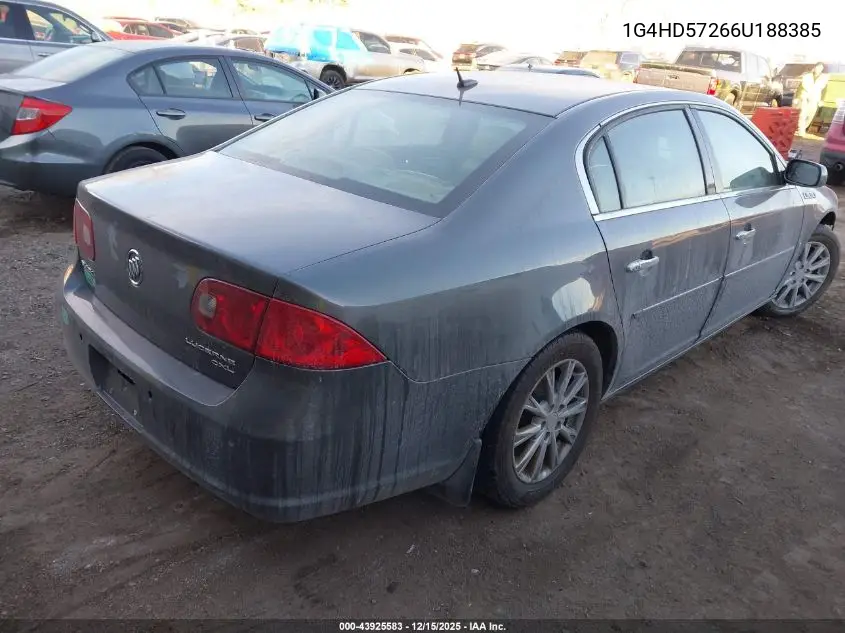 1G4HD57266U188385 2006 Buick Lucerne Cxl