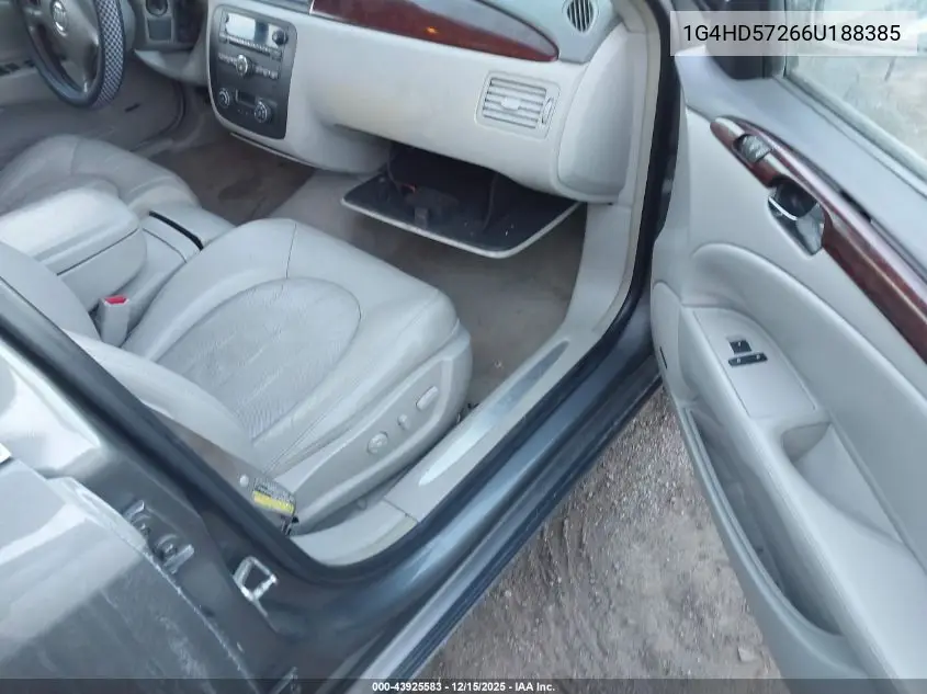 1G4HD57266U188385 2006 Buick Lucerne Cxl