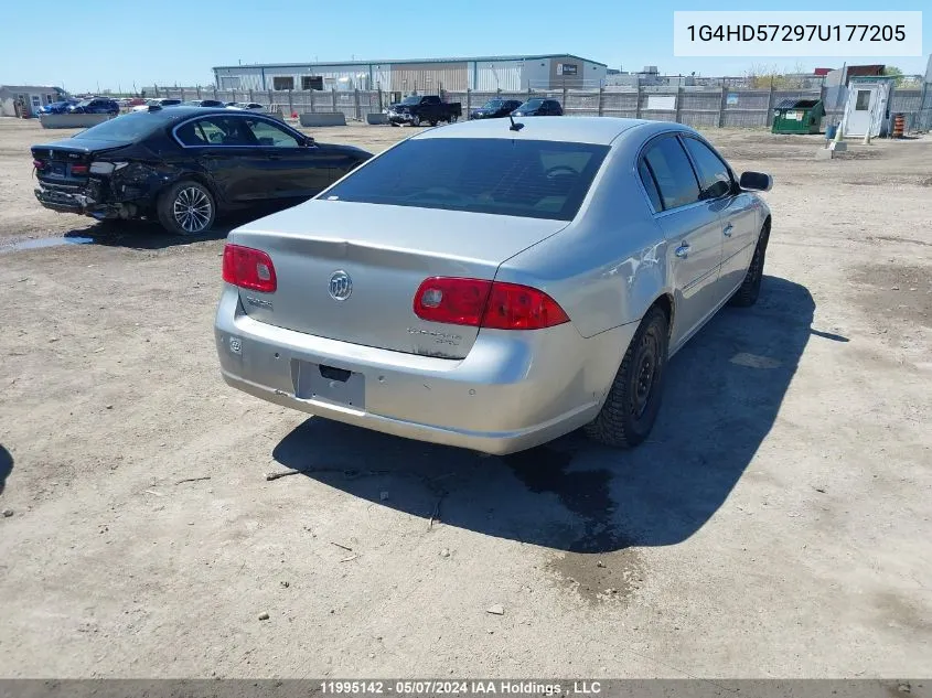 1G4HD57297U177205 2007 Buick Lucerne Cxl