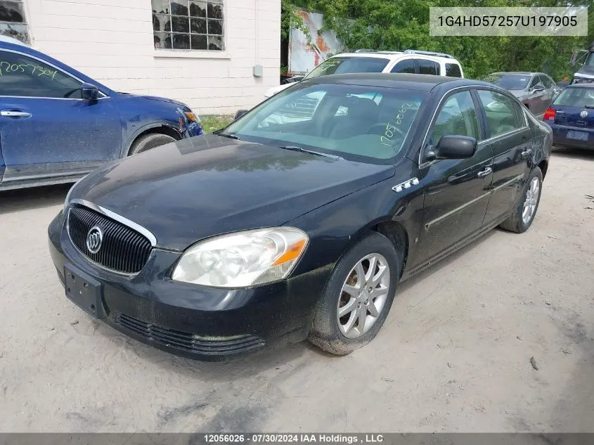 1G4HD57257U197905 2007 Buick Lucerne Cxl