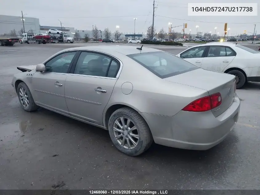 1G4HD57247U217738 2007 Buick Lucerne