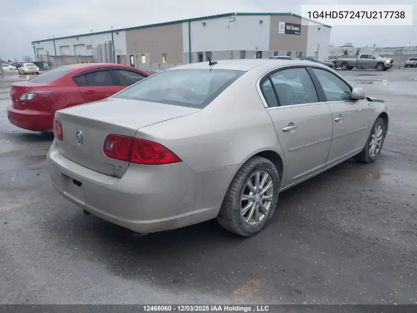 1G4HD57247U217738 2007 Buick Lucerne