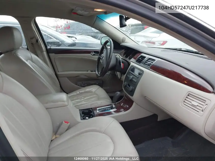 1G4HD57247U217738 2007 Buick Lucerne