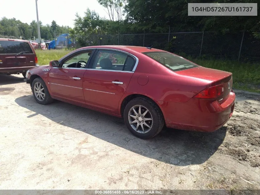 2007 Buick Lucerne V6 Cxl VIN: 1G4HD57267U161737 Lot: 36851455