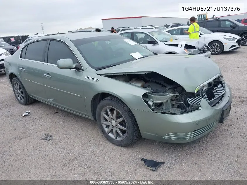 1G4HD57217U137376 2007 Buick Lucerne Cxl