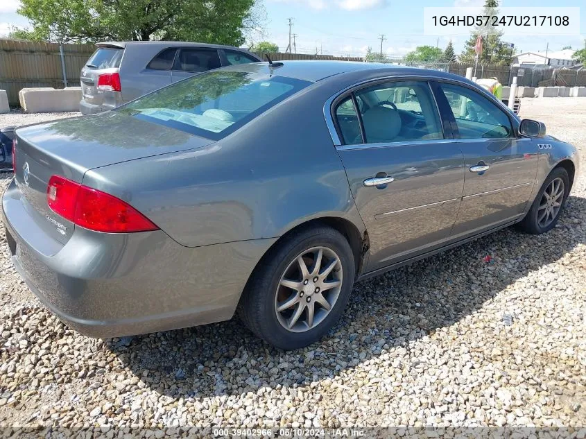 1G4HD57247U217108 2007 Buick Lucerne Cxl