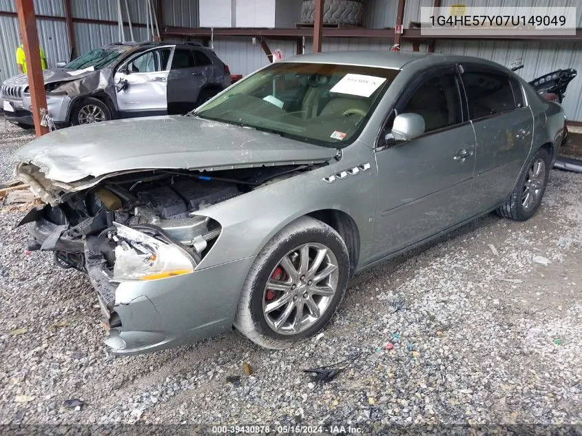 1G4HE57Y07U149049 2007 Buick Lucerne Cxs