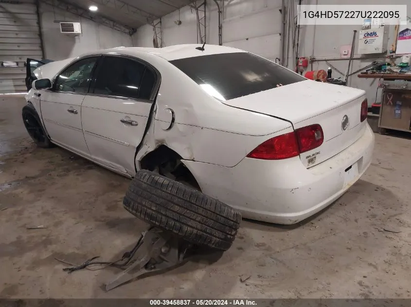 2007 Buick Lucerne Cxl VIN: 1G4HD57227U222095 Lot: 39458837