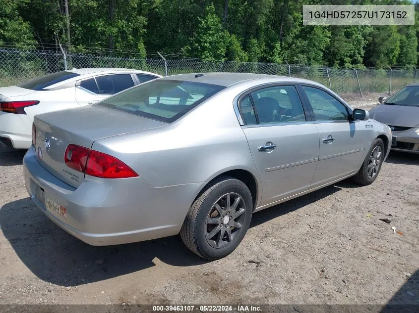 1G4HD57257U173152 2007 Buick Lucerne Cxl