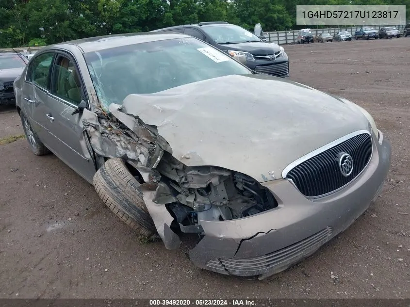 1G4HD57217U123817 2007 Buick Lucerne Cxl