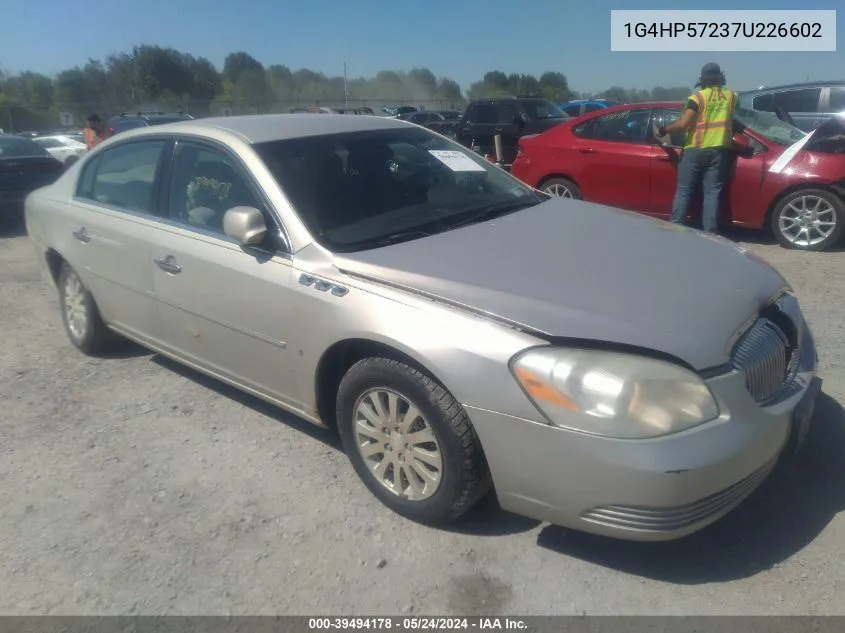 2007 Buick Lucerne Cx VIN: 1G4HP57237U226602 Lot: 39494178