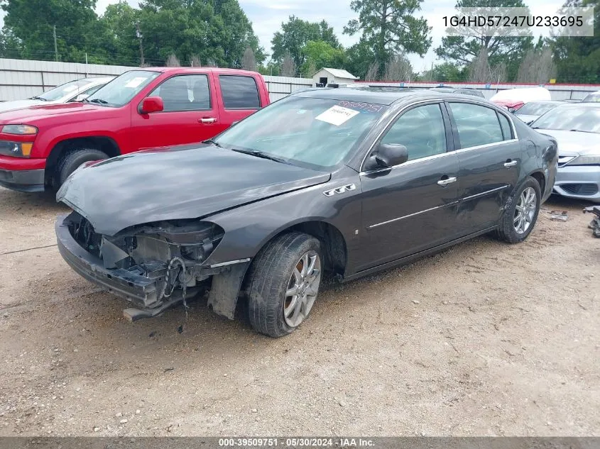 2007 Buick Lucerne Cxl VIN: 1G4HD57247U233695 Lot: 39509751