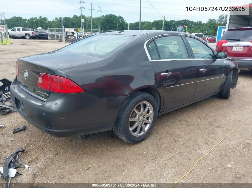 2007 Buick Lucerne Cxl VIN: 1G4HD57247U233695 Lot: 39509751