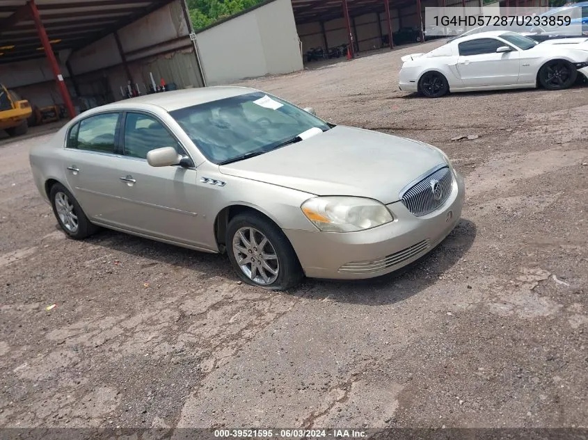 2007 Buick Lucerne Cxl VIN: 1G4HD57287U233859 Lot: 39521595