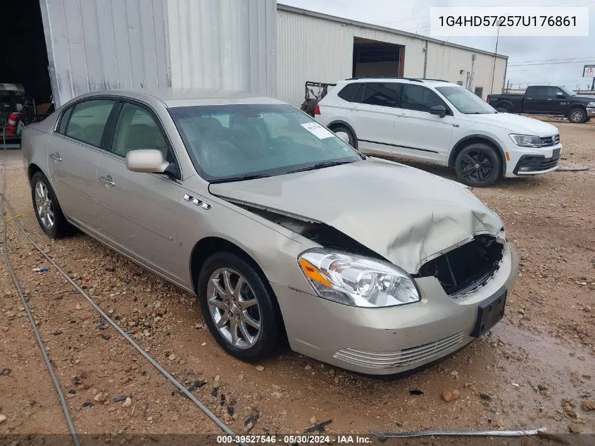 2007 Buick Lucerne Cxl VIN: 1G4HD57257U176861 Lot: 39527546