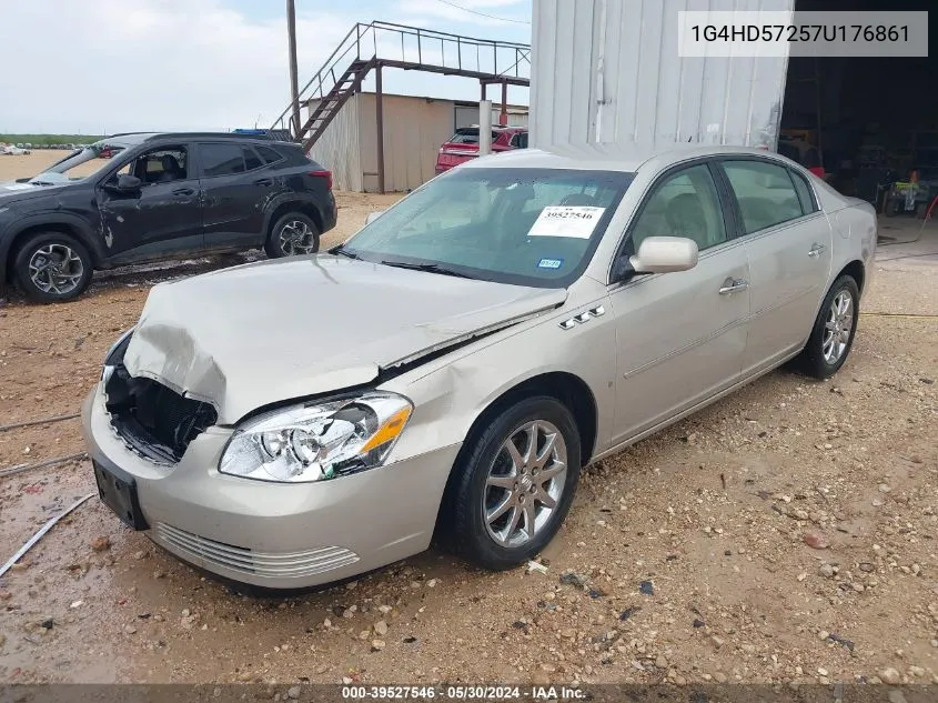 2007 Buick Lucerne Cxl VIN: 1G4HD57257U176861 Lot: 39527546