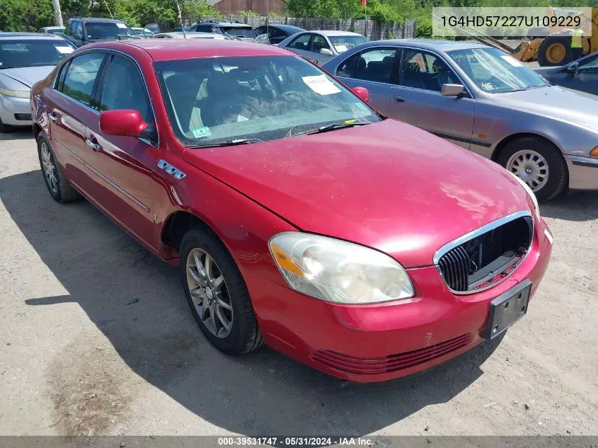 2007 Buick Lucerne Cxl VIN: 1G4HD57227U109229 Lot: 39531747