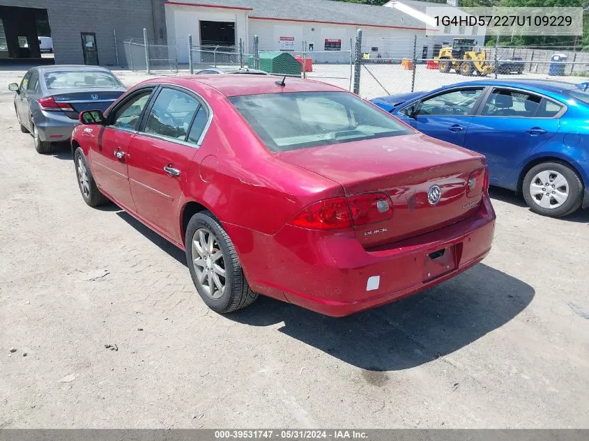 1G4HD57227U109229 2007 Buick Lucerne Cxl