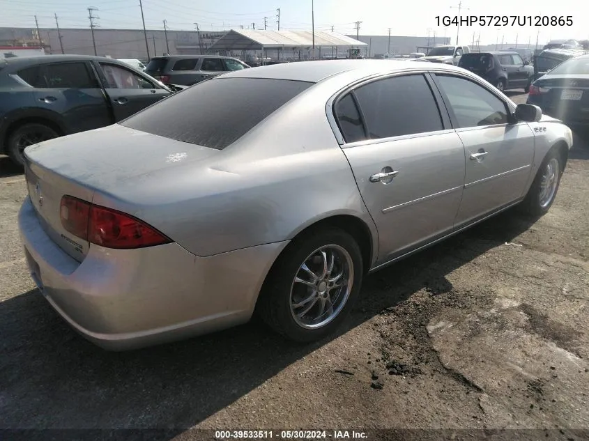 2007 Buick Lucerne Cx VIN: 1G4HP57297U120865 Lot: 39533511