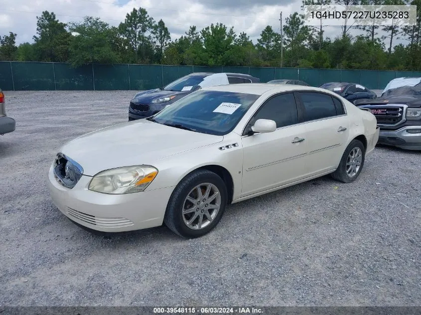 2007 Buick Lucerne Cxl VIN: 1G4HD57227U235283 Lot: 39548115