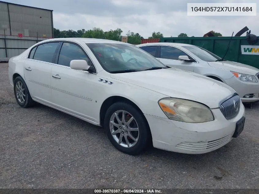 1G4HD572X7U141684 2007 Buick Lucerne Cxl