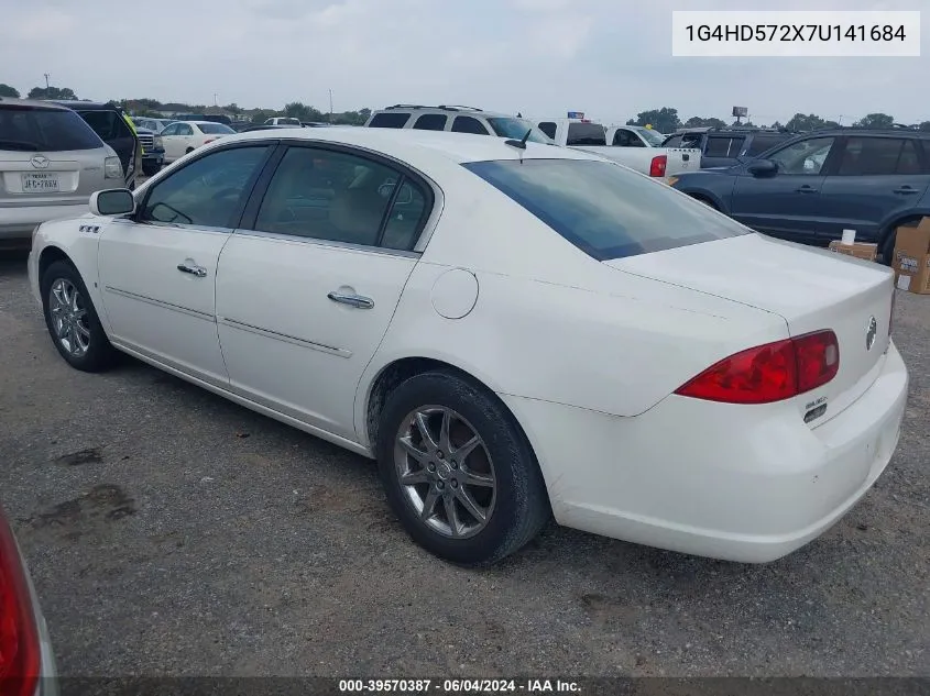 1G4HD572X7U141684 2007 Buick Lucerne Cxl