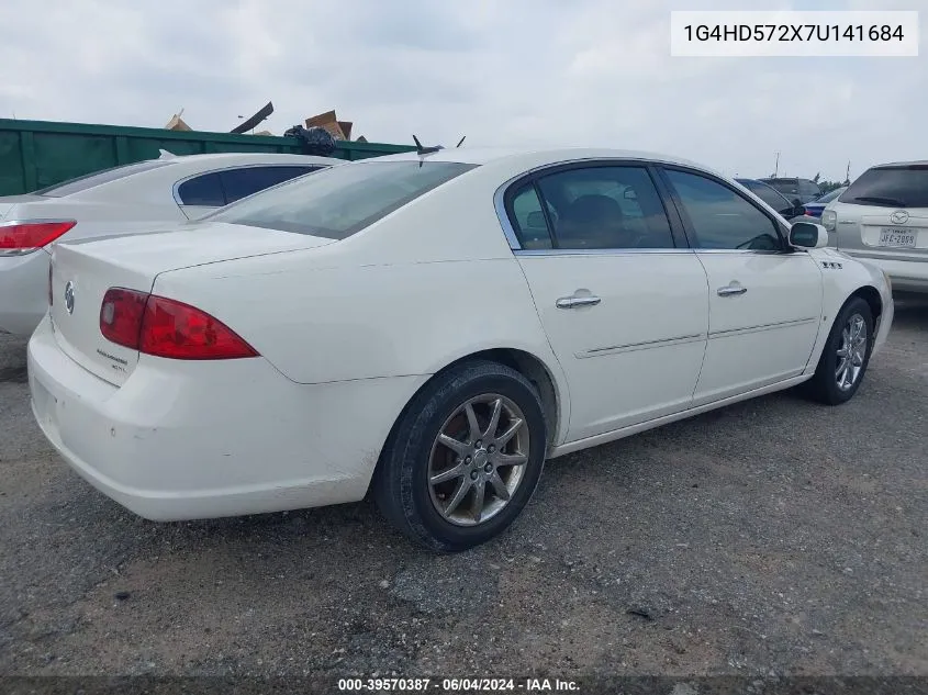 1G4HD572X7U141684 2007 Buick Lucerne Cxl