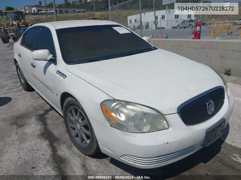 1G4HD57267U228272 2007 Buick Lucerne Cxl