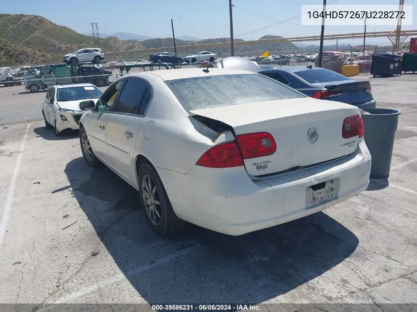 1G4HD57267U228272 2007 Buick Lucerne Cxl