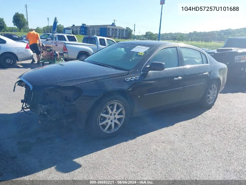 2007 Buick Lucerne Cxl VIN: 1G4HD57257U101688 Lot: 39593221